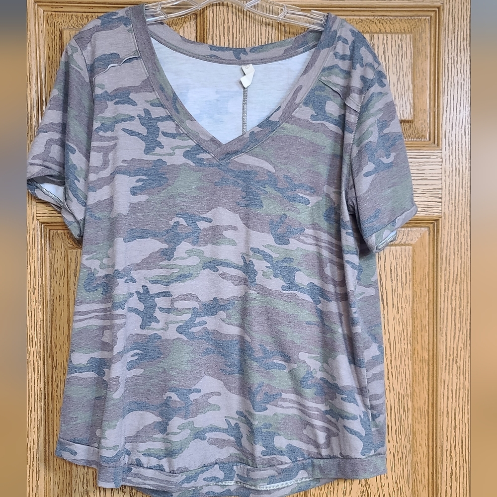 Camoflauge T Shirt